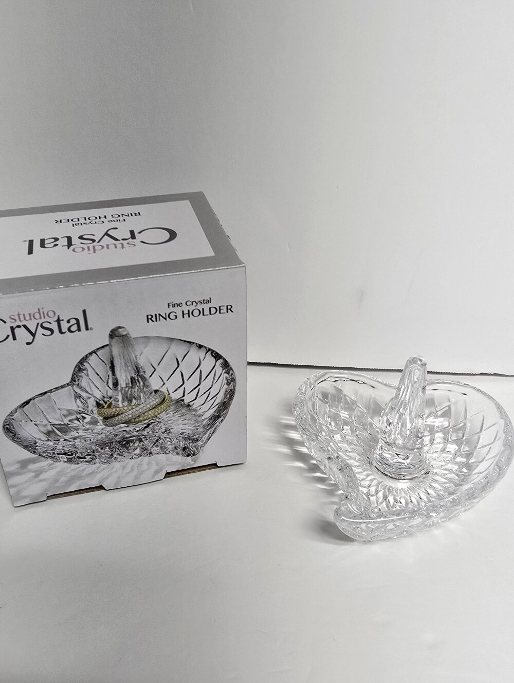NIB Studio Crystal Ring Holder